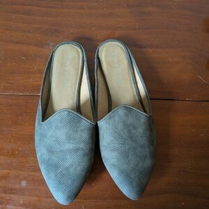 Sun + Stone Women's Teal Mules